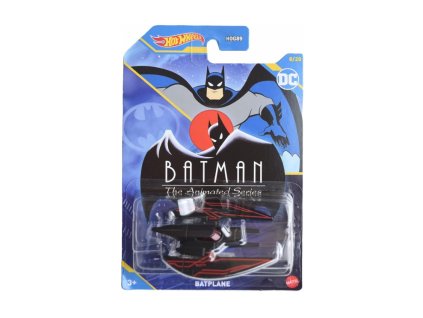 BATPLANE Batman - Hot Wheels  BATPLANE - model auta