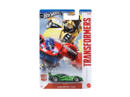 Chevrolet CORVETTE C7.R CROSSHAIRS Transformers 1:64 - Hot Wheels  CORVETTE C7.R - Transformers