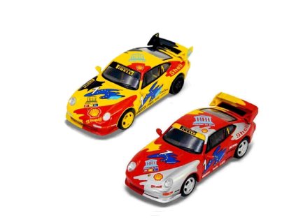 Porsche 993 Carrera Cup #1 Shell 1993 Set 1:64 - Sparky  Porsche 993 Set - sběratelský modely
