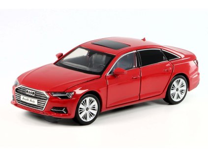 Audi A6 červená 1:32 - Tayumo  Audi A6 - kovový model