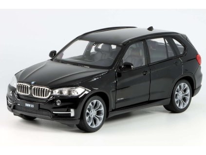 BMW X5 2015 černá 1:24 - Welly  BMW X5 - kovový model