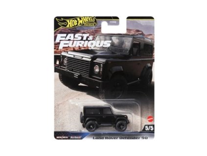 Land Rover Defender 90 Fast & Furious 1:64 - Hot Wheels  Land Rover - model auta