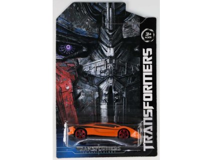 Lamborghini Aventador Transformers oranžová 1:64 - Mattel  Lamborghini Aventador - Transformers