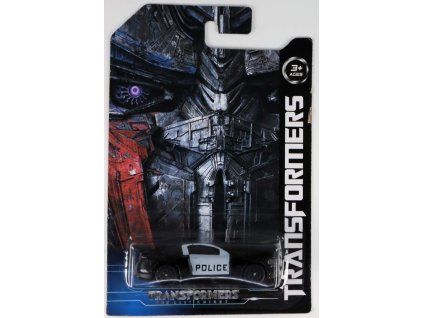 Police Car Transformers 1:64 - Mattel  Police Car - Transformers