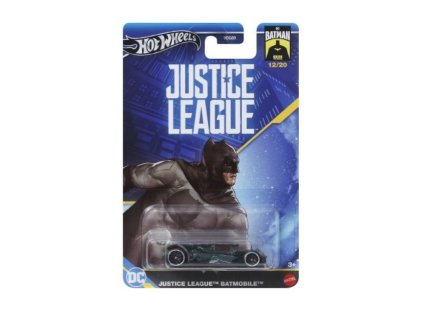 Justice League Batmobile Batman 1:64 - Hot Wheels  Batmobile - model auta