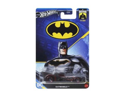 Batmobile černý/červený HDG89 - Hot Wheels  Batmobile black/red - model auta