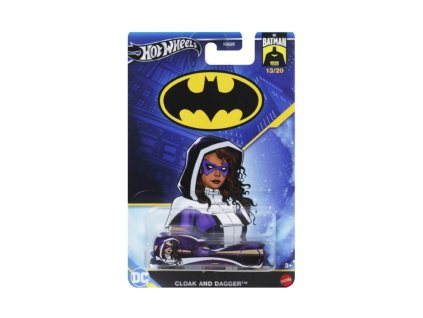 CLOAK AND DAGGER Batman - Hot Wheels  CLOAK AND DAGGER Batman - model auta