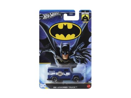 HW Armored Truck POLICE Batman - Hot Wheels  Armored Truck Batman - model auta