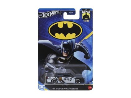 Batman: Dodge Charger RT HRW30 1:64 - Hot Wheels  Dodge Charger RT - model auta