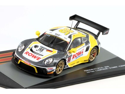 Porsche 911 GT3 R #98 24h Spa L.Vanthoor N.Tandy E.Bamber 2020 1:43 - Centauria časopis s modelem #52  Porsche 911- kovový model