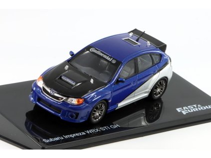 Sudaru Impreza WRX STI GH 2014 Rychle a Zběsile 1:43 - DeAgostini časopis s modelem  Sudaru Impreza - kovový model