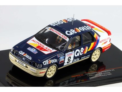 Ford Sierra RS Cosworth #8 Lombard RAC Rallye 1991 Delec/Grataloup 1:43 - IXO Models  Ford Sierra RS - kovový model