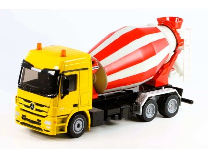 Mercedes-Benz míchačka na beton 1:50 - SIKU  Mercedes Mixer Truck - sběratelský model