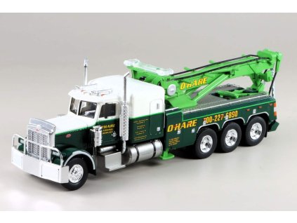 Peterbilt 359 Odtahový Vůz Ohare zelená/bílá 1:87 - Brekina  Peterbilt 359 - sběratelský model