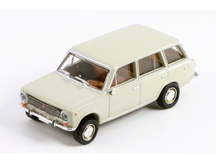 Fiat 124 Combi Familiare sv.šedá 1:87 - Brekina  Fiat 124 - Sběratelský model
