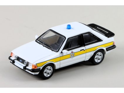 Ford Escort MK III XR3i Policie 1982 bílá 1:87 - Premium ClassiXXs  Ford Escort - model auta