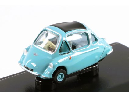 Heinkel Trojan Roman světlá modrá 1:76 - Oxford  Heinkel Trojan - kovový model