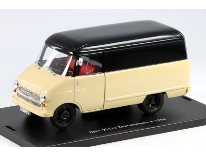 Opel Blitz Kastenwagen A 1960 béžová/černá 1:43 - Starline models  Opel Blitz - kovový model