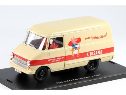 Opel Blitz Kastenwagen A E.Bisang 1960 béžová 1:43 - Starline models  Opel Blitz - kovový model
