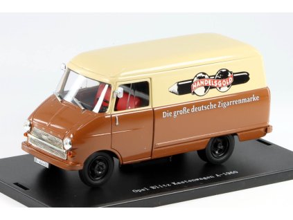 Opel Blitz Kastenwagen A Handelsgold 1960 béžová/hnědá 1:43 - Starline models  Opel Blitz - kovový model