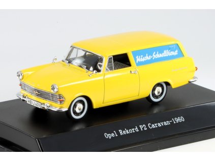 Opel Rekord P2 Caravan Wash 1960 žlutá 1:43 - Starline models  Opel Rekord P2 - kovový model