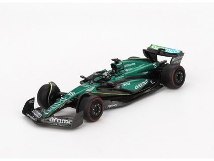 Aston Martin AMR24 #18 2024 GP F1 Bahrain 1:64 - MiniGT  Aston Martin AMR24 #18 - kovový model auta