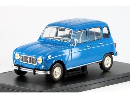 Renault 4L 965 1:24 - Hachette časopis s modelem  Renault 4L - kovový model