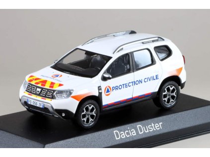Dacia Duster Protection Civile 2020 1:43 - NOREV  Dacia Duster - kovový model