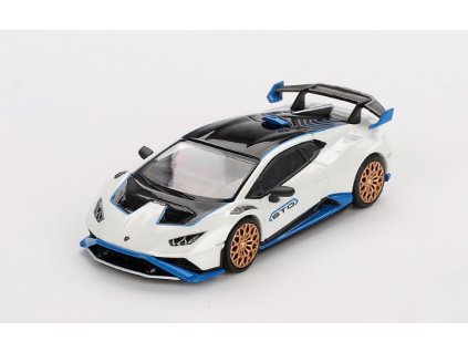 Lamborghini Huracan STO Bianco Asopo 2023 RHD 1:64 - MiniGT  Lamborghini Huracan - kovový model