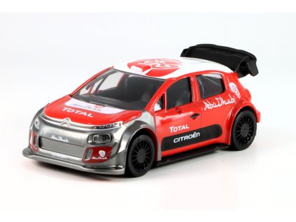 Citroën C3 WRC bílá/červená 1:43 - NOREV  Citroen C3 - kovový model