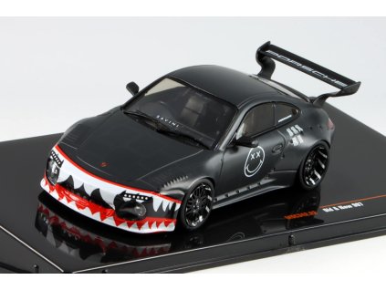Porsche 911 997 Old New černá 1:43 - IXO Models  Porsche 911 - kovový model