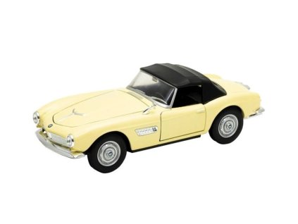 BMW 507 Cabriolet closed 1:24 - Welly  BMW 507 - kovový model
