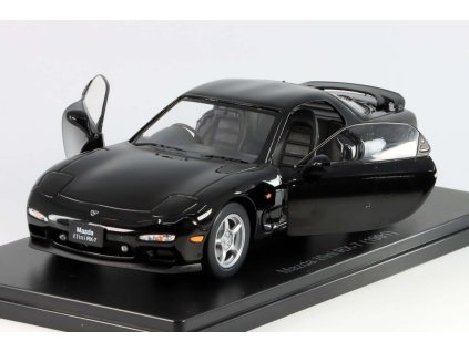 Mazda RX-7 1991 1:24 - Hachette časopis s modelem  Mazda RX-7 - kovový model