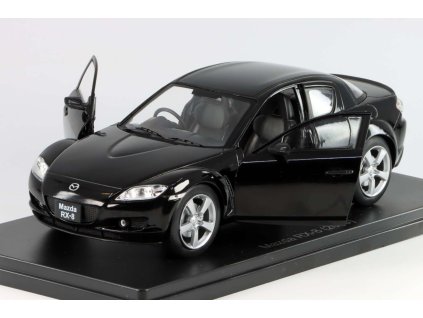 Mazda RX-8 2003 1:24 - Hachette časopis s modelem  Mazda RX-8 - kovový model