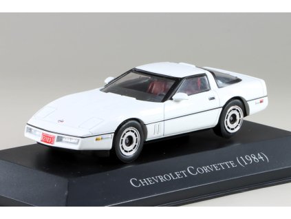 Chevrolet Corvette C4 1984 1:43 - DeAgostini časopis s modelem  Chevrolet Corvette - kovový model