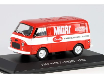 FIAT 1100 T Migri 1965 1:43 -  DeAgostini časopis s modelem  FIAT 1100 T - kovový model