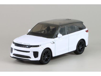 Range Rover Sport SV bílá 1:43 - Rastar  Range Rover Sport - kovový model