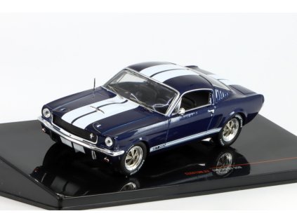 Ford Mustang Shelby GT 350 1965 modrá 1:43 - IXO Models  Ford Mustang - kovový model