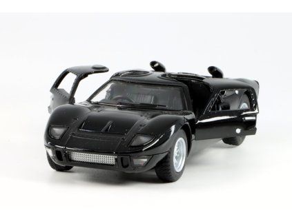 Ford GT40 MKII 1966 černá 1:32 - Kinsmart  Ford GT40 - kovový model