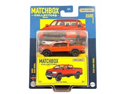 Dodge RAM REBEL 1:64 - MATCHBOX  DODGE RAM - kovový model