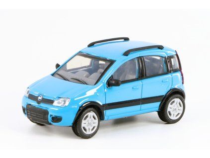 Fiat Panda 4x4 modrá 1:43 - New Ray  Fiat Panda - kovový model