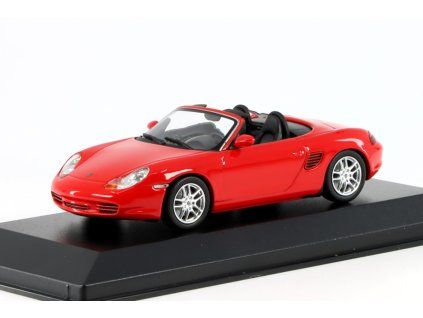 Porsche Boxster S 2002 1:43 - Minichamps  Porsche Boxster S - kovový model