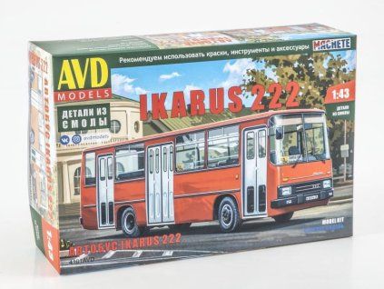 Ikarus-222 autobus 1:43 - AVD  Ikarus 222 autobus - stavebnice KIT