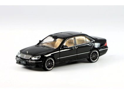 Mercedes-Benz S-Class černá 1:64 - TARMAC Models  Mercedes-Benz S-Class - kovový model