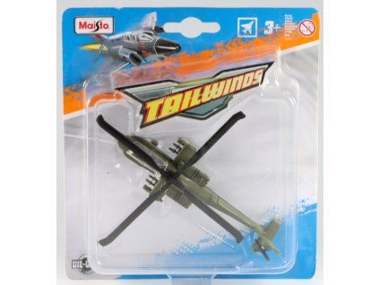 Hughes AH-64 Apache Helicopter 1975 1:100 - Maisto  Hughes AH-64 - Sběratelský model