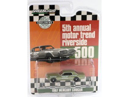 Mercury Cougar 1967 1:64 - GreenLight  Mercury Cougar - kovový model