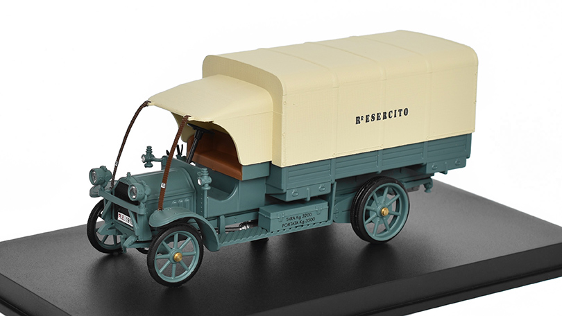 Miniature Rio Fiat 18 BL Ambulance CRI 1/43 (160e Anniversaire), Neuve