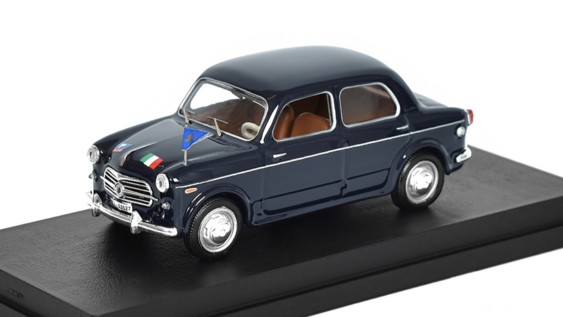Fiat 1100/103 E Carabinieri 1/43 – Rio 4277 – 1955 – Miniature Neuve – Boîte Fermée