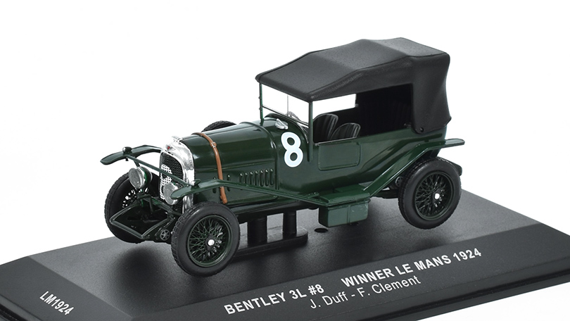 Bentley 3L N°8 – Vainqueur Le Mans 1924, Ixo Models 1/43 (LM1924)