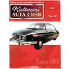 Tatra 603 1:43 DeAgostini vzácný model se zrcadly - Kultovní auta ČSSR časopis s modelem #01  Tatra 603 - kovový model auta